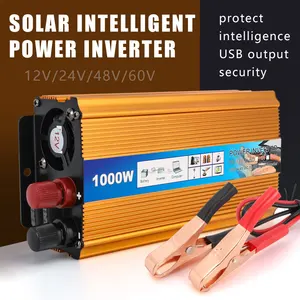 DC12V to AC 220V Digital Power Supply Solar Charger Modified Sine Wave Solar Air Conditioner Inverter for Home Energy System