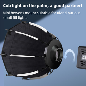 29cm Mini Speedlite Portable Octogone Parapluie Softbox Grille En Nid D'abeille Extérieure <span class=keywords><strong>Flash</strong></span> SoftBox pour Godox <span class=keywords><strong>Yongnuo</strong></span> Ulanzi Nanlite - Product Image 3