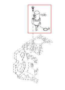 Neuer Not sperr magnet 04199903 02113791 = 02113793 für Deutz BF4M1013EC/BF6M1013 Motor teile für Kraftstoff absperr-und Absperr ventile - Product Image 5