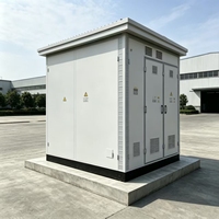 Poste de transformation modulaire préfabriqué YBW-12 10kV 400V pour l'interconnexion au réseau électrique