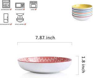 Bols à pâtes à salade en porcelaine tout usage OEM Bols à pâtes, petites salades, ragoûts, riz, yaourt, dessert, <span class=keywords><strong>poke</strong></span> - Product Image 4