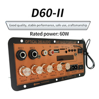 Fabrication D60-Dis 60W Haut-parleur Système audio Bluetooth Mélangeur numérique de puissance Amplificateur de basses puissantes pour l'extérieur
