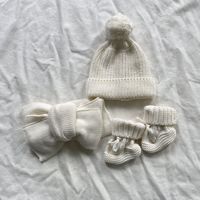 Diademas de punto de doble cara de algodón 100% para bebé, lazo de nudo grande Diy, sombrero de turbante infantil, diademas de ganchillo, bandas anchas para el cabello