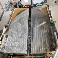 China 6S Schütteltisch, Schwerkraft-Wilfley-Tisch, Nass-Typ, für Zirkon-, Kupfer- und Goldsortierung, Mineralaufbereitung, Bergbau-Schütteltisch mit Hochleistungsmotor