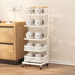 Carrito de Almacenamiento Multiusos con Ruedas para Cocina, Organizador de Utensilios de Cocina, Carrito de Almacenamiento, Carrito de Cocina - Product Image 4