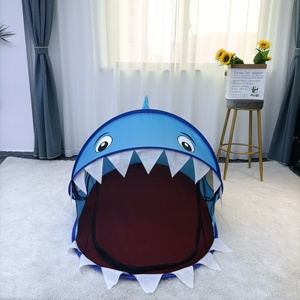 Muzi Blue Whale <strong>Kids</strong> Play <strong>Tent</strong> House Custom Fabric Pop-up Wigwam <strong>Tent</strong> <strong>Bed</strong> Foldable Soft Indoor Toy Sports Toy <strong>for</strong> Sale - Product Image 3
