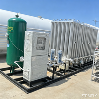 Evaporador de Aire Líquido para Argón/Oxígeno/Nitrógeno/CO2/Aire, Estación de Vaporización de Gas, Aleación de Aluminio, Ahorro de Energía