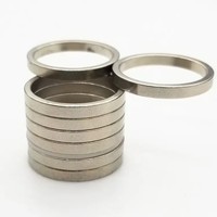 Magnet Cincin Neodymium Iron Boron dengan Dimensi yang Dapat Disesuaikan, Magnet Permanen NdFeB untuk Aplikasi Tutup Botol Parfum