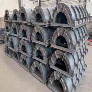 Vorgefertigte U-Form Kanal Stahl form Beton Entwässerung Schalung platte Wieder verwendbare Straße Autobahn Wasser management Konstruktion - Product Image 3