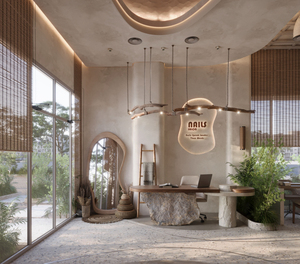 Design d'Interni per <span class=keywords><strong>Centro</strong></span> Estetico/SPA in Stile Naturale, Progettazione 3D, Decorazione e Ristrutturazione Negozio, Arredamento Personalizzato per Salone di Bellezza - Product Image 6