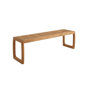 Banco Largo Lucia, con una fina artesanía y un asiento cómodo, es perfecto para espacios que combinan estilo y funcionalidad. - Product Image 1