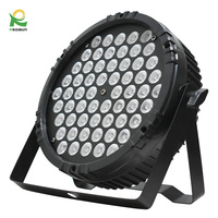 Redsun 60 pièces Par Light, éclairage de scène, couleur RVB, équipement de scène, éclairage LED Par Light