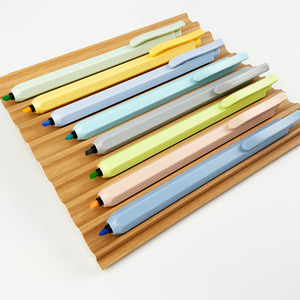 Varilla de plástico con punta oblicua personalizada YF, resaltador permanente, de papel <span class=keywords><strong>Pastel</strong></span> marcador de tinta, tapa pequeña, sin secado, para uso escolar, suelto - Product Image 5