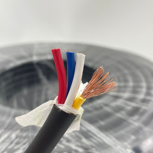 High Purity 4x2.5mm SPEAKON Oxygen-Free Copper 4 Core Braid PVC Speaker Cable for Professional Audio System Home Theater