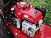 Cortadora de Césped Comercial Autopropulsada de Giro Cero de 32 Pulgadas, Máquina Cortadora de Césped Manual para Parques y Céspedes Grandes
