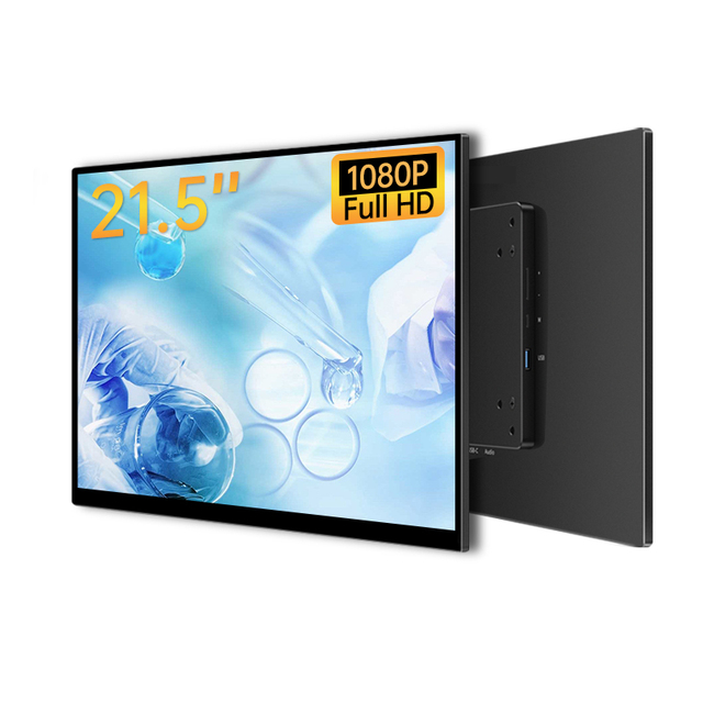 21.5'' 1920x1080p 400nits 3000:1 VESA Mounted IPS HDR Metal Frame Industrial Monitor Security Retail Display Medical Monitor