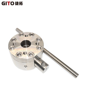 Vanne à boisseau sphérique haute pression en acier inoxydable à bride fixe SAE pour le contrôle de l'eau, du gaz et du mazout GT-SAE-210-15 – Personnalisations OEM standard - Product Image 4