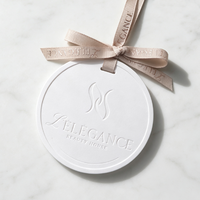 Diffuseur d'arômes suspendu personnalisé Finru, en céramique, en forme de fleur, parfum d'intérieur longue durée, désodorisant pour armoire, huile essentielle