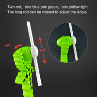 Cadeaux pour enfants : Baguette magique éolienne LED à pixels rotatives, Jouet lumineux en forme de moulin à vent, Jouet mosaïque pour événements de marque, festivals et fêtes