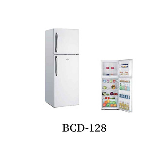 2025 New Arrival Double Doors 220V <b>Refrigerator</b> White Energy Saving Fresh Freezer Wholesale Cheap Price Quite Class A+++ Office - Product Image 4