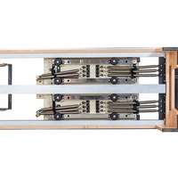 Máquina de Trapecio Fitness ZR Cadillac de Madera de Arce, Reformer de Pilates con Media Torre, para Estudio de Pilates, Garantía de 10 Años, Uso Universal, 120 kg