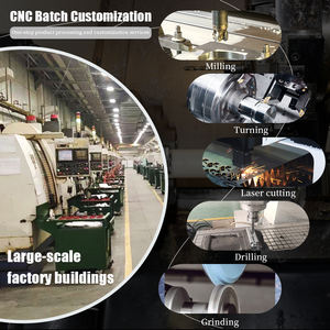 งานกลึงซีเอ็นซีแบบ 3 มิติ ความแม่นยำสูง พร้อมระบบเลือกอัตโนมัติ  ผิวขัดเงาแบบอะโนไดซ์ สำหรับสแตนเลส อลูมิเนียม รถยนต์ บรอนซ์ ทองแดง พร้อมบร็อชชิ่ง - Product Image 4