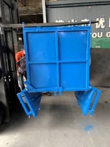 Contenitore a Rotelle Pieghevole a 3 Lati Versatile per Distribuzione al Dettaglio e Stoccaggio - Product Image 3