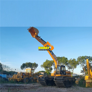 รถขุดสะเทินน้ำสะเทินบก CAT 320CL มือสองรถขุด CAT 320 CAT 320C 320CL 320D 320D2เครื่องขุดดูดทรายแม่น้ำเรือแพด้านข้าง - Product Image 6