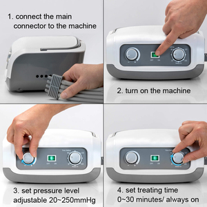 Botas de Compresión de Terapia de Presión de Aire CE RoHS, Masajeador de <span class=keywords><strong>Piernas</strong></span> para <span class=keywords><strong>la</strong></span> Circulación Sanguínea - Product Image 3