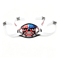 Nouvelle sangle de menton pour casque de football américain en PVC respirant et réglable 2026