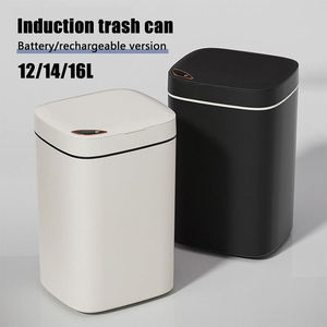 <span class=keywords><strong>Poubelle</strong></span> électrique à induction intelligente 12L pour petits espaces Seau à ordures intelligent à capteur automatique et compact <span class=keywords><strong>Poubelle</strong></span> intelligente - Product Image 6