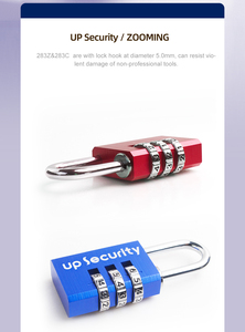 Candado con contraseña de aleación de zinc, a prueba de herrumbre y antirrobo, al por mayor para gabinete de almacenamiento en el hogar y maleta Mini Lock Head. - Product Image 4