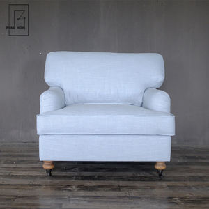 Design professionnel Hamptons meubles style oeuf de <span class=keywords><strong>canard</strong></span> <span class=keywords><strong>bleu</strong></span> lin rouleau bras <span class=keywords><strong>canapé</strong></span> - Product Image 2