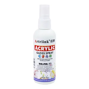 High Quality 36 Color Acrylic Gloss Spray Propylene Waterproof and Non-toxic Gloss Acrylic Spray Paint