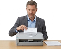 Scanner de documents A3 DR-6030C USB, numérisation couleur recto-verso continue, capteur CMOS haute définition 600 dpi, 80 feuilles/min, en stock