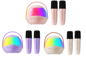 Machine <span class=keywords><strong>de</strong></span> <span class=keywords><strong>karaoké</strong></span> portable pour la famille, jouets micro, haut-parleur sans fil avec micro, chansons, boombox pour enfants, pour festival <span class=keywords><strong>de</strong></span> musique/fête en plein air - Product Image 4