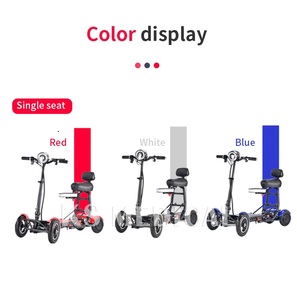 Scooter Plegable de Alta Capacidad de Carga KSM-905A, Directo de Fábrica, para Personas Mayores, Diseño Portátil, Scooter de 4 Ruedas para Viajes - Product Image 3