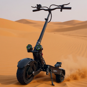 Scooter Eléctrico Plegable de Alta Velocidad con Doble Motor, 60V 30Ah 40AH, 11 Pulgadas, 70-85KMH 50MPH, con Asiento, Venta al Por Mayor - Product Image 1