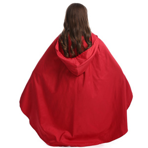 XJ Game - Costume de Cosplay - <span class=keywords><strong>Histoire</strong></span> de contes de fées - La Vieille Sorcière dans la Forêt - <span class=keywords><strong>Le</strong></span> <span class=keywords><strong>Petit</strong></span> <span class=keywords><strong>Chaperon</strong></span> <span class=keywords><strong>Rouge</strong></span> - Cape de Performance - Manteau - Product Image 2