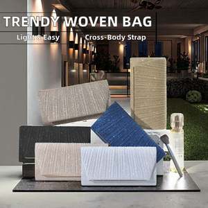 กระเป๋าถือทำมือประดับมุก กระเป๋าถือไม้บูราคสำหรับผู้หญิง - Product Image 2