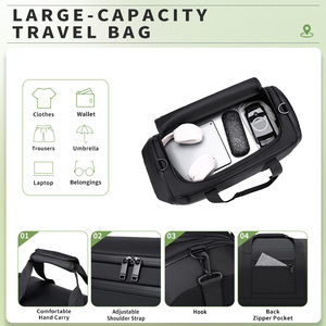 <span class=keywords><strong>Sac</strong></span> <span class=keywords><strong>de</strong></span> voyage sportif imperméable grande capacité pour <span class=keywords><strong>femme</strong></span>, <span class=keywords><strong>sac</strong></span> <span class=keywords><strong>de</strong></span> voyage unisexe tendance pour l'extérieur - Product Image 4