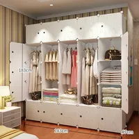 Portable Closet Shelves, Fabric Wardrobe, Closet Storage