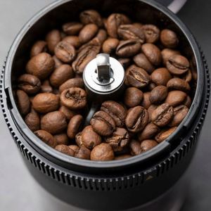 Electric <b>Coffee</b> Grinder Usb Rechargeable Custom Logo <b>Portable</b> <b>Coffee</b> <b>Maker</b> - Product Image 4
