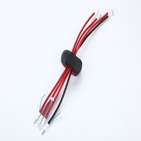 Faisceau de câblage à noyau de ferrite rouge et noir pour onduleur et équipement électronique
