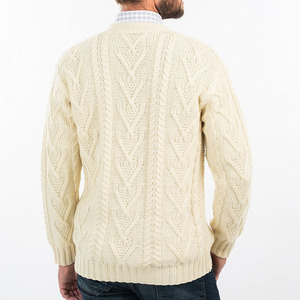 Cardigan boutonné en laine respirante, fabrication pakistanaise, prix de gros, collection 2026, pour hommes, en vente en ligne - Product Image 2