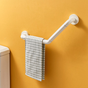 Stainless Steel Bathroom Grab Bar <b>Wall</b> <b>Mounted</b> Anti Slip For Elderly And Disabled 600 Jin Load Capacity Minimalist Design - Product Image 1