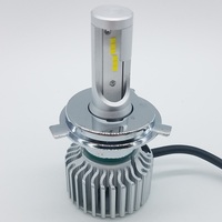 Phare LED H4 AS-A5 DC 12V 28W 6000K 8000LM avec puce CSP 9003 HB2, lampe LED Hi/Lo pour voiture et moto, ampoules de phare