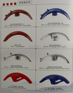 Accessoire de moto de garde-boue avant Suzuki GS125 de BAJAJ100-High qualité en matériau ABS durable Garde-boue avant TVS - Product Image 4