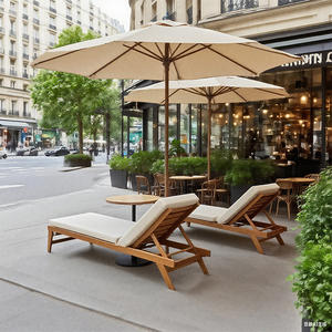 Parasol d'extérieur balinais Parasol de patio pour table de jardin Pas cher Chine & Base <span class=keywords><strong>Restaurant</strong></span> Usine Vente en gros Grande Taille en stock - Product Image 2