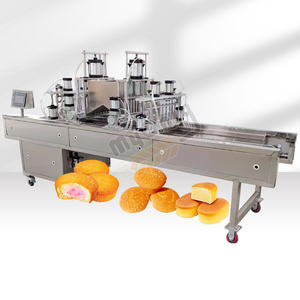 Machine automatique de fabrication de gâteaux au fromage et de pâtisserie, Machine de remplissage de crème pour <span class=keywords><strong>gâteau</strong></span> meilleure vente - Product Image 3